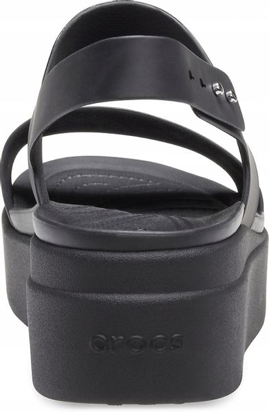 Damskie Sandały Crocs Brooklyn Low Wedge 206453 Na Koturnie 36-37 zdjęcie 5