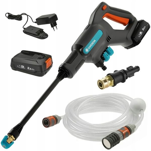 Myjka ciśnieniowa Gardena 14800-20 24bar Bateria i Ładowarka zdjęcie 1
