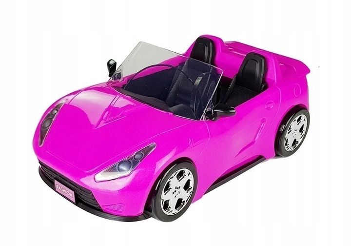 Samochód dla Lalek Różowy Cabrio 34 cm zdjęcie 14