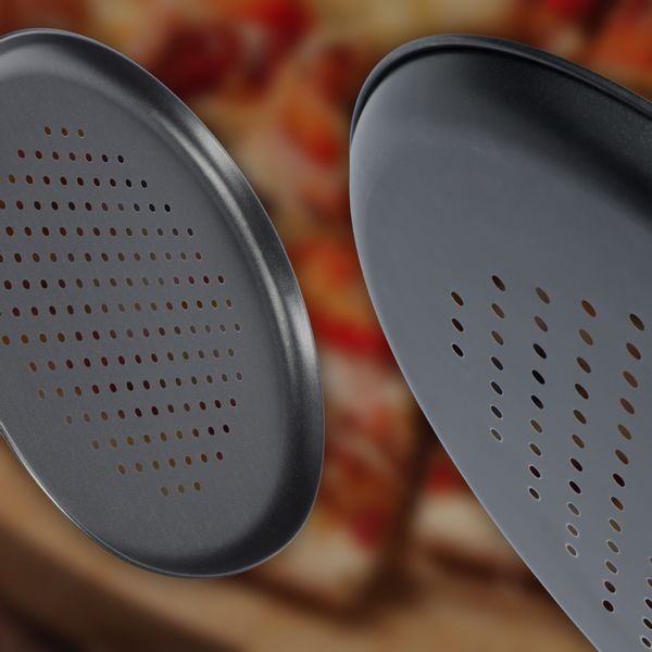 FORMA BLACHA DO PIECZENIA PIZZY TARTY TACA 32cm zdjęcie 2