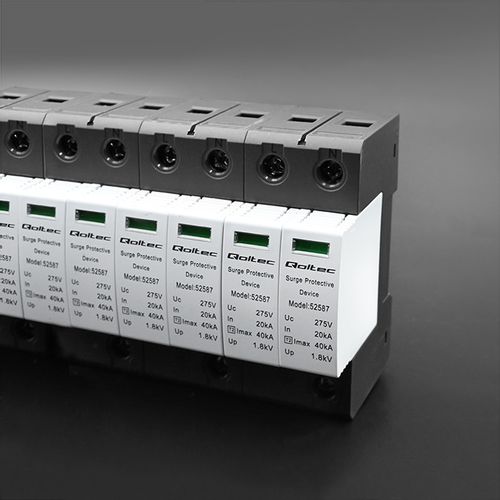 Qoltec Ogranicznik ochronnik przepięć AC 2P 275V T2 |B+C na Arena.pl