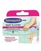 SALVEQUICK MED FOOT CARE Plaster na kurzajki 20 szt.
