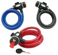 Blokada rowerowa 10mm x 150cm - kluczyk