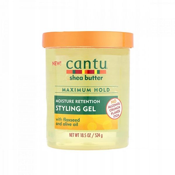 CANTU Maximum Hold Moisture Retention Styling Gel zdjęcie 1