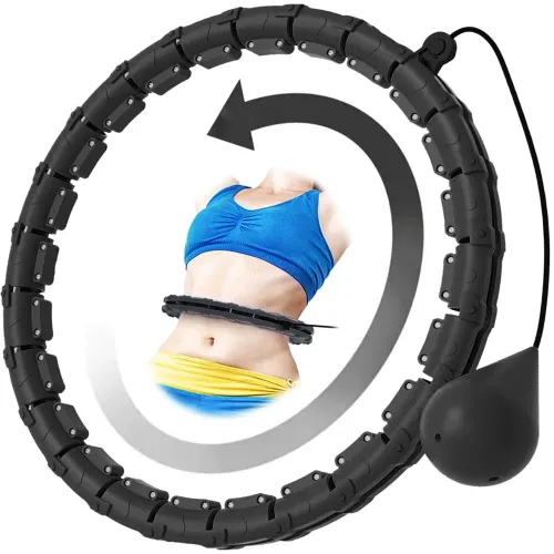 HULA HOP Z OBCIĄŻENIEM ODCHUDZAJĄCE OBCIĄZNIKIEM I WYPUSTKAMI SMART HULAHOP na Arena.pl