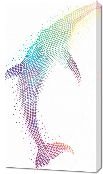 Obraz 50x90cm Spektrum Oceanu zdjęcie 1