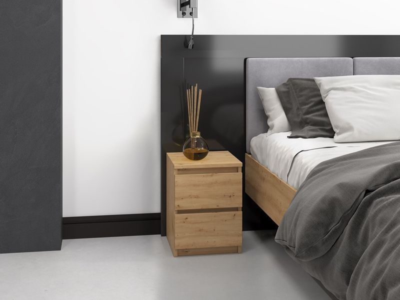 SZAFKA NOCNA MALWA M2 - DĄB ARTISAN zdjęcie 5