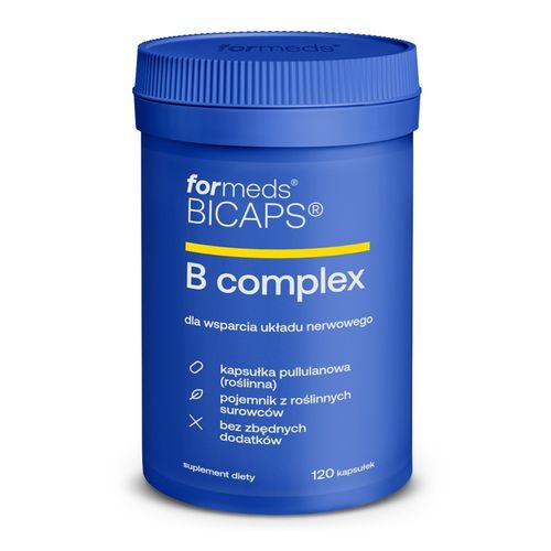 ForMeds Bicaps B Complex 120kaps. METYLO KOMPLEKS na Arena.pl