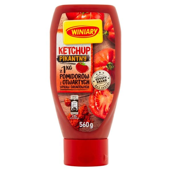 Winiary Ketchup pikantny 560 g zdjęcie 1