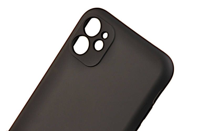 Etui silikonowe Tint do Apple iPhone 11 czarny zdjęcie 4