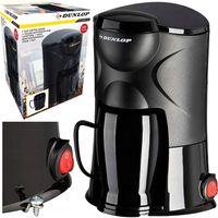 EKSPRES SAMOCHODOWY DO KAWY KAMPER TIR 24V + KUBEK