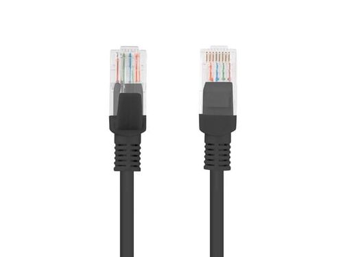 LANBERG Patchcord kat.6 0.25M UTP czarny na Arena.pl
