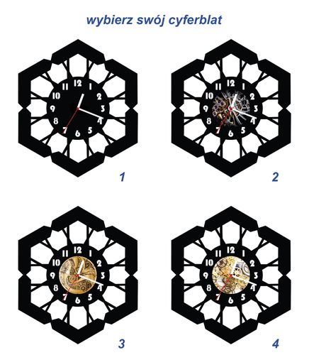 ZEGAR ŚCIENNY RETRO 38cm M 108.10 na Arena.pl