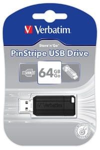 Verbatim PinStripe 64GB Black na Arena.pl
