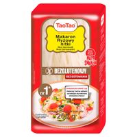 Tao Tao Makaron ryżowy nitki 200 g