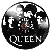 Zegar ścienny z płyty winylowej Queen 1057.14
