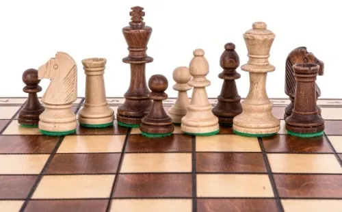 SQUARE - Szachy drewniane JOWISZ - 40 x 40 cm na Arena.pl