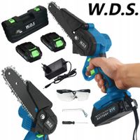 Piła łańcuchowa akumulatorowa 6" zestaw bateria x2 ładowarka WDS2301