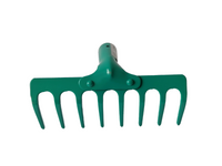 TUCHMET Grabie nitowane 8 zębowe bez trzonka