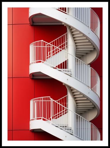 Plakat 50x70cm Schody do Niebios na Arena.pl