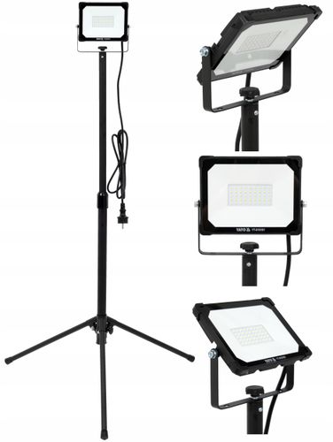 REFLEKTOR NAŚWIETLACZ LED + STATYW STOJAK 30W na Arena.pl