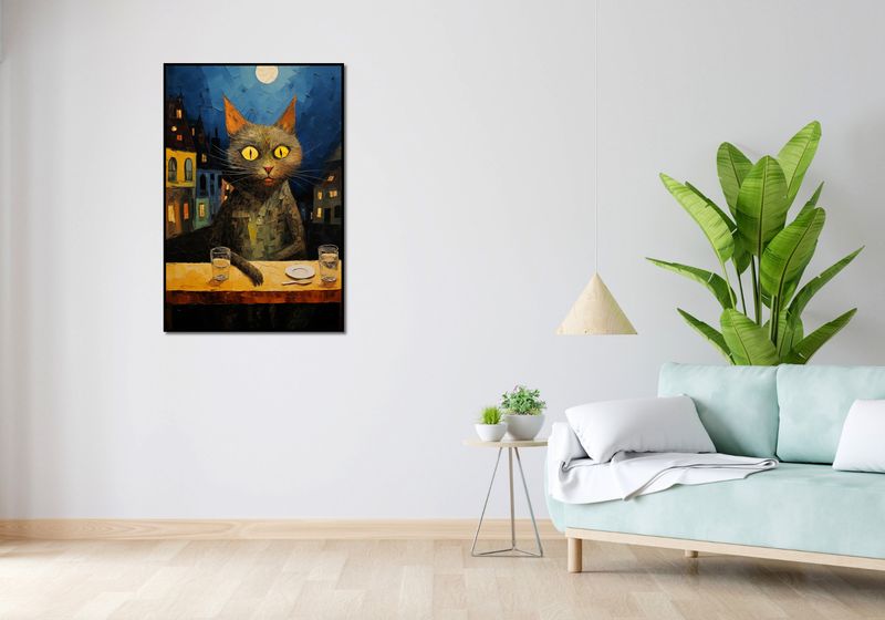 Plakat 68x101cm Nocny Obserwator zdjęcie 4