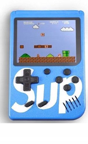 Mini konsola przenośna SUP 400 gier – niebieska (dla jednego gracza) na Arena.pl