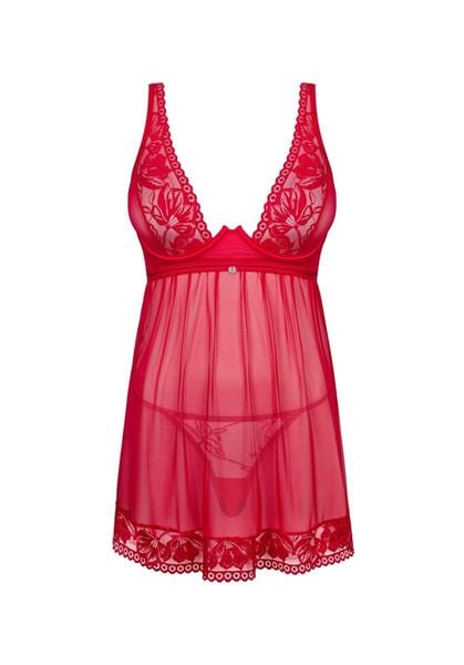 Lacelove Babydoll I Stringi   Xs/S zdjęcie 5