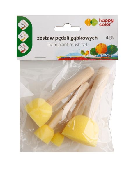 PĘDZEL GĄBKOWY OKRAGŁY MIX 0399 zdjęcie 1