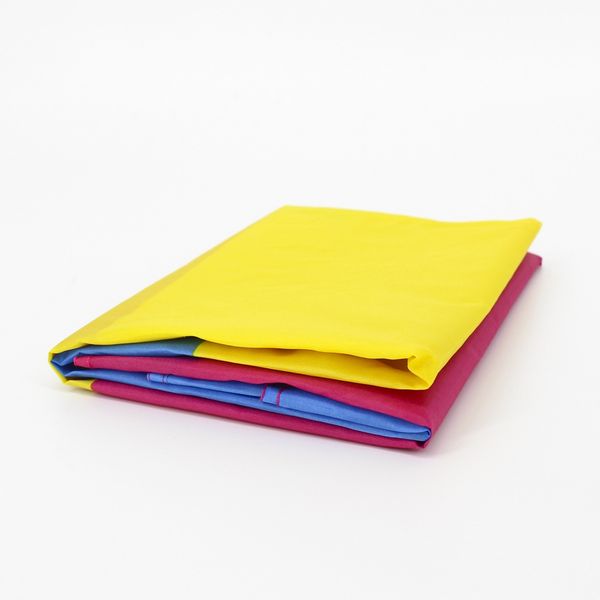 FLAGA TĘCZOWA LGBT DUŻA 90x150cm PANSEKSUALNOŚĆ F2 zdjęcie 5