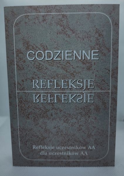 Codzienne refleksje alkoholizm Anonimowy alkoholik zdjęcie 1