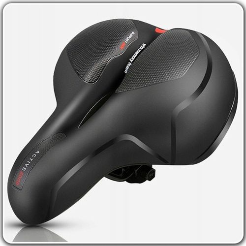 WYGODNE SIODEŁKO ROWEROWE PIANKA WYSOKO ELASTYCZNA + JARZMO DO MOCOWANIA na Arena.pl