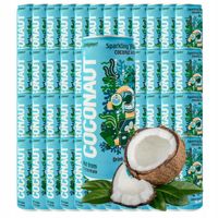 COCONAUT Woda Kokosowa Gazowana 48x 320ml ZESTAW