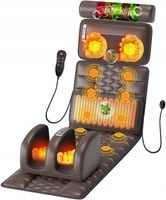 MATERAC MASUJĄCY Mata do masażu + MASAŻER DRENAŻ NÓG ŁYDEK PRESOTERAPIA