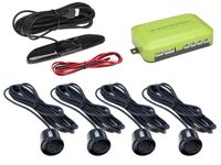 System wspomagania parkowania z wyświetlaczem LED, 4 czarne sensory