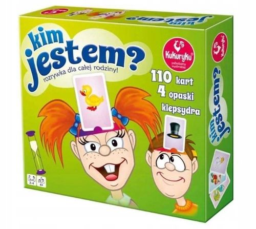 KIM JESTEM? Gra planszowa dla dzieci Kukuryku PL na Arena.pl