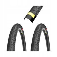 Opona rowerowa 26 TRC 26x1.75 WKŁADKA ANTYPRZEBICIOWA opony ZESTAW 2 SZTUKI