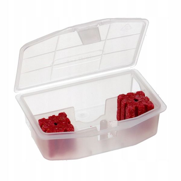 STACJA DERATYZACYJNA KARMNIK NA TRUTKĘ NA MYSZY SZCZURY GRYZONIE (10 SZT) zdjęcie 6