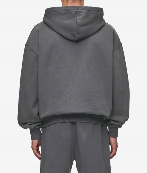 Bluza z kapturem oversize z logo XS zdjęcie 2