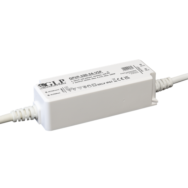LED Driver CV 24V/100W IP67 PFC Plastic case zdjęcie 1
