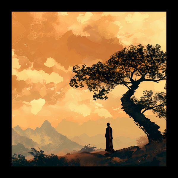 Plakat 20x20cm Zen zdjęcie 2