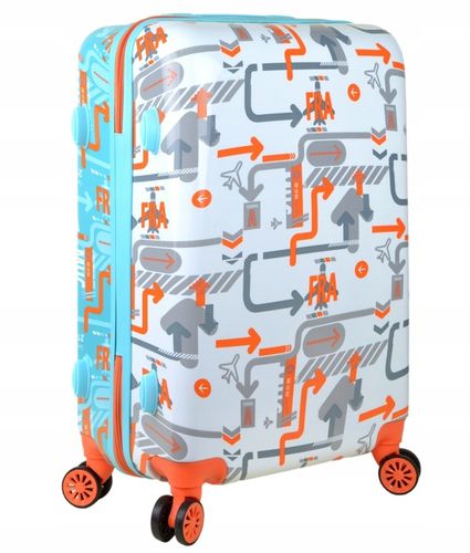 Średnia walizka na kółkach SUNBAG Fly360 Dual Color na Arena.pl