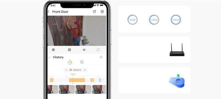 KAMERA IP IMOU BULLET 3 5MPx 3K UHD WiFi detekcja ruchu AI IP65 H.265 zdjęcie 3