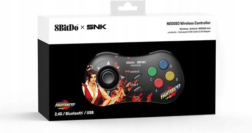 Bezprzewodowy Kontroler do Gier 8BitDo NEOGEO Pad Bluetooth Mai Shiranui na Arena.pl