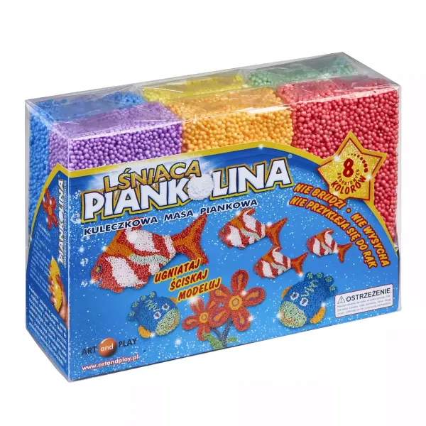 Piankolina lśniąca (8 brokatowych kolorów) zdjęcie 1