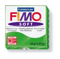 masa termoutwardzalna fimo soft 57g - zielona - 53