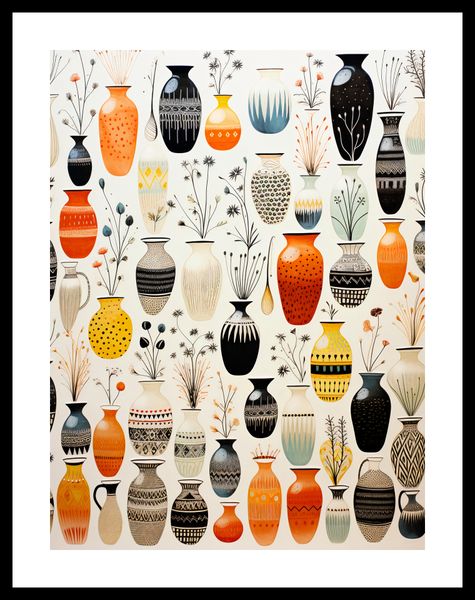 Plakat 30x40cm Symfonia Wazonów zdjęcie 3