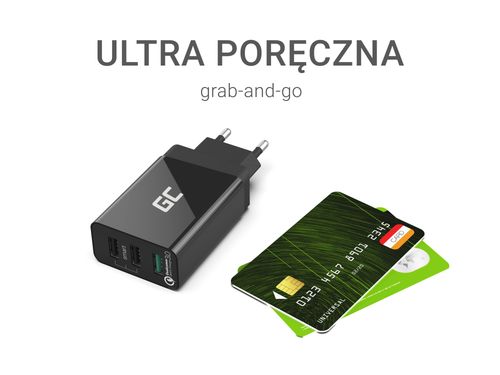 Green Cell Ładowarka 3Xusb Quick Charge 3.0 na Arena.pl