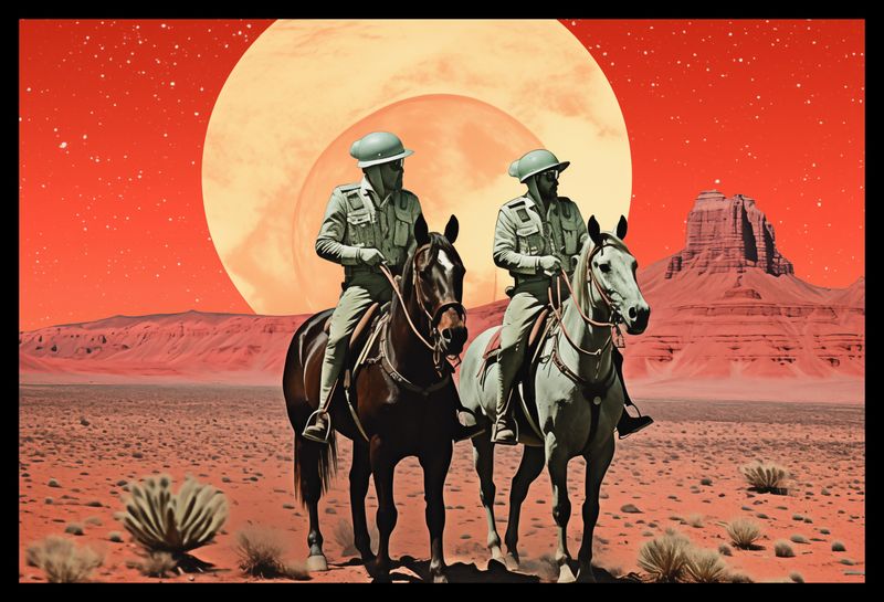 Plakat 45x30cm Patrol Kosmiczny zdjęcie 2