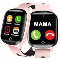 SMARTWATCH ZEGAREK DLA DZIECI ROZMOWY POŁĄCZENIA GSM APARAT GRY MENU POLSKI
